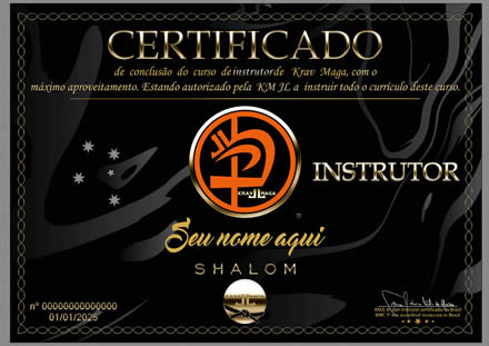 Instrutor de Krav Maga